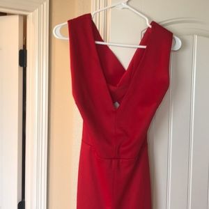 Sexy Red jumpsuit